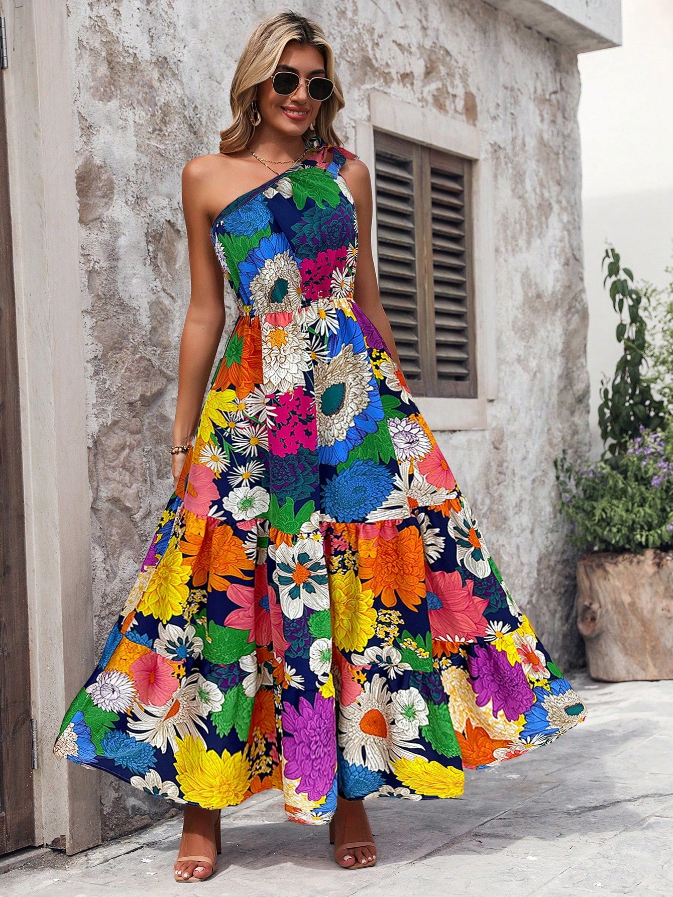 Vestido Flowers Glamour